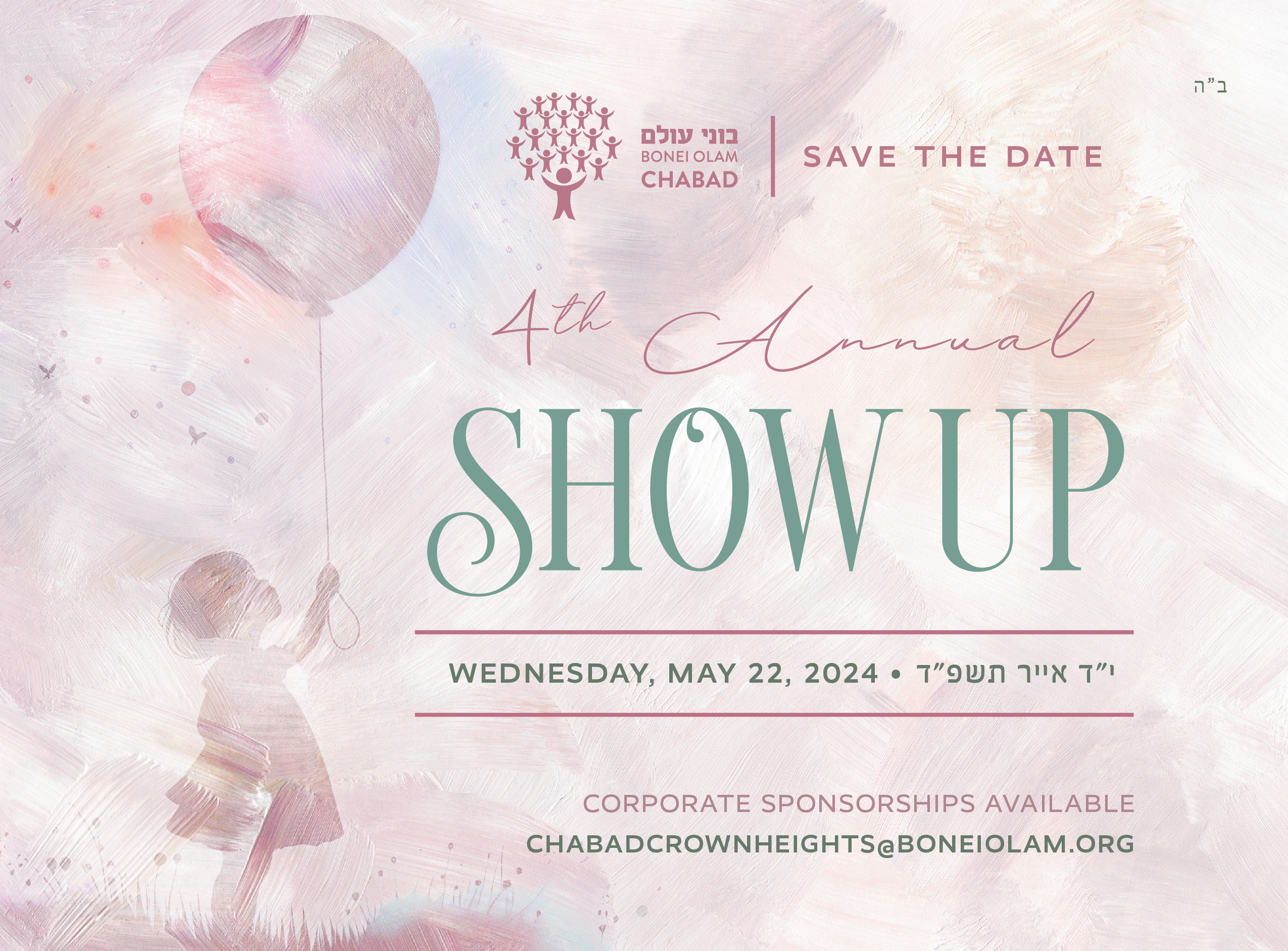 Chabad Women's Event <br> Show Up - 5784