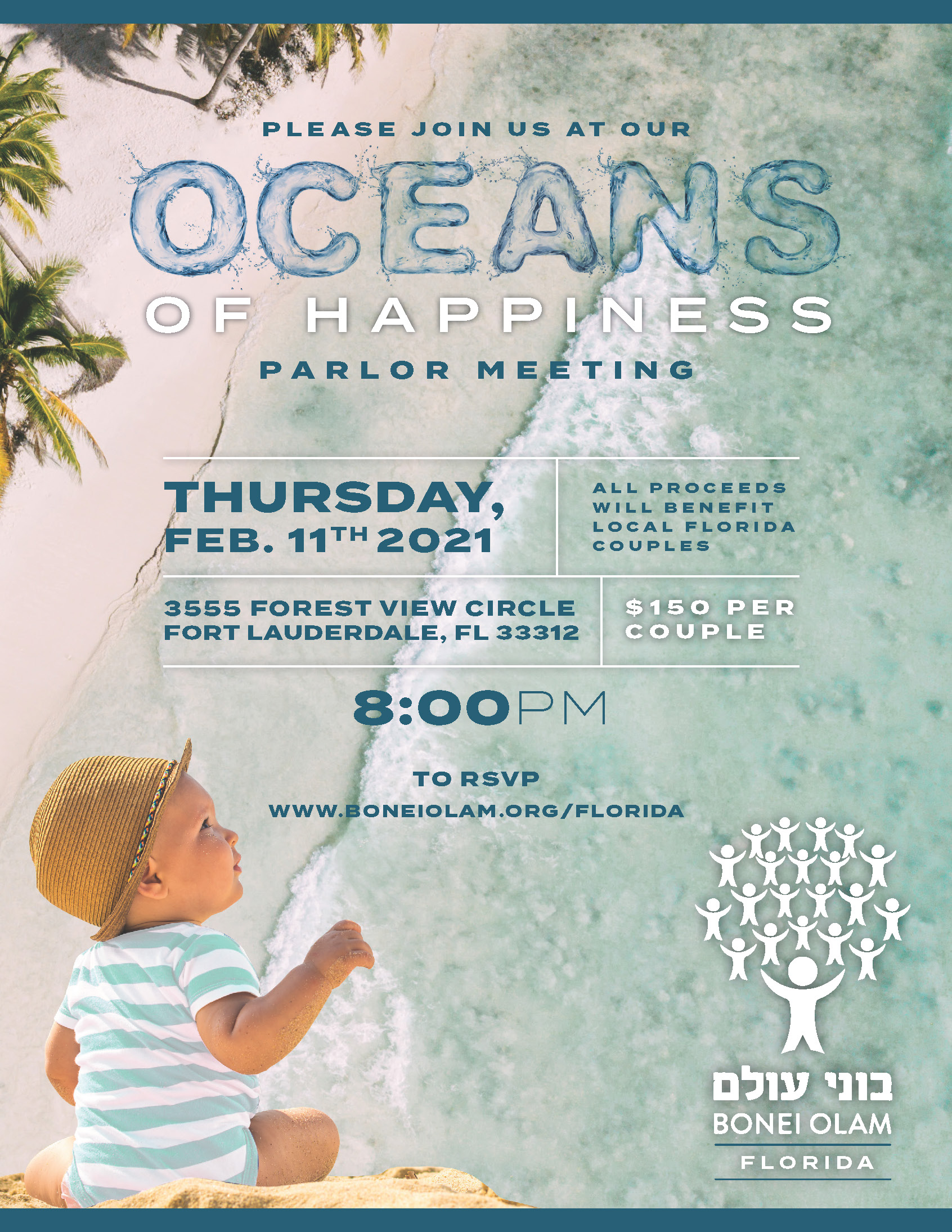 Florida Parlor Meeting "oceans of happiness"